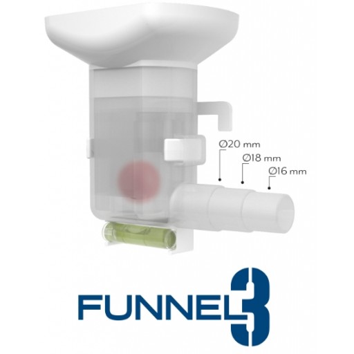 Сухой механический обслуживаемый сифон с воронкой для сбора конденсата Vecamco  Funnel