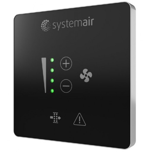 Панель управления Systemair SAVE LIGHT Black