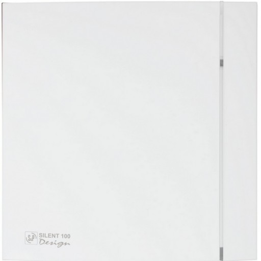 Вытяжной вентилятор Soler&Palau Silent-100 CZ Matt White Design - 4C