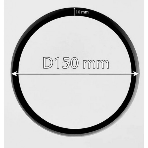 Диффузор щелевой Homy Air D150  без регулировки — белый, круг