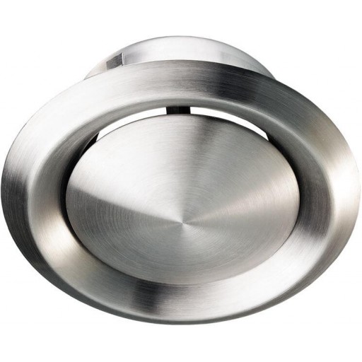 Анемостат приточно-вытяжной из нержавеющей стали Вентс АМ 100 ВРФ Н