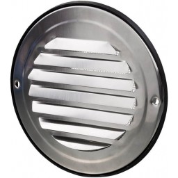 Вентиляционная решетка круглая из нержавеющей стали Вентс МВМ 100 бВ Н