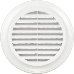 Вентиляционная решетка круглая пластиковая Blauberg Decor 80s