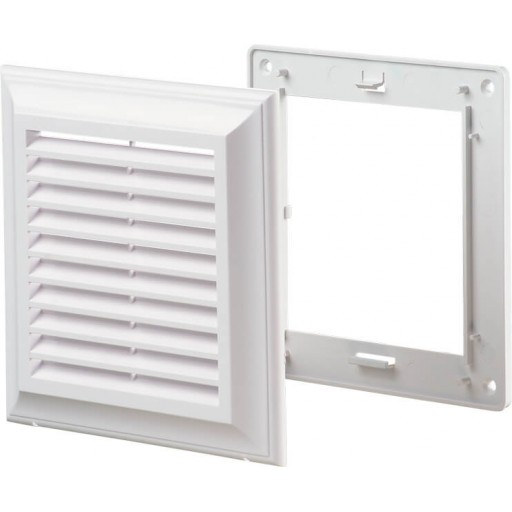 Вентиляционная решетка квадратная пластиковая Blauberg Decor 140x140 Bs