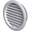 Вентиляционная решетка круглая пластиковая Вентс МВ 100 бВР (Белая)