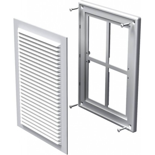 Разборная решетка прямоугольная пластиковая 1825 Рс