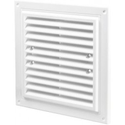Вентиляционная решетка квадратная пластиковая Вентс МВ 150х150с
