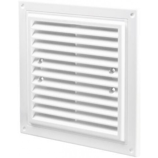 Вентиляционная решетка квадратная пластиковая Вентс МВ 150х150с