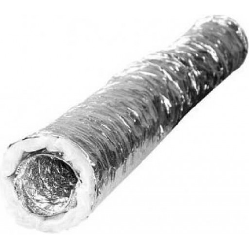 Гибкий тепло- и шумоизолированный воздуховод из металлизированной пленки Airone АПЛ-П 100/10