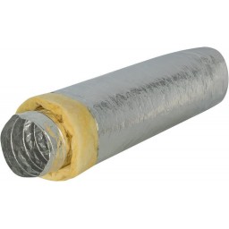 Гибкий теплоизолированный алюминиевый воздуховод DEC Isodec 25 100/10