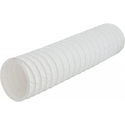 Гибкий ПВХ воздуховод DEC PVC White 100/15