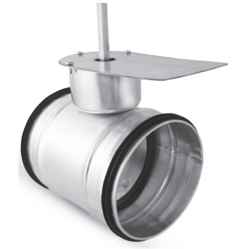 Дроссель-клапан под серводвигатель Alnor DATML-100