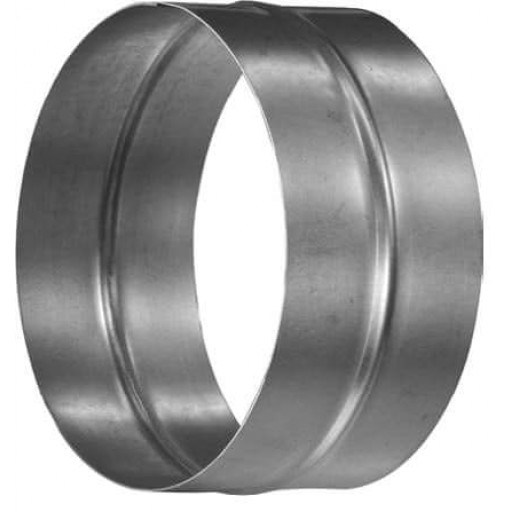 Ниппель (соединитель) круглый оцинкованный Ø100