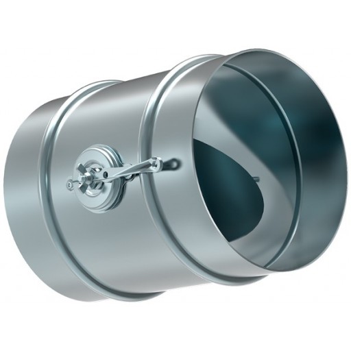 Дроссель-клапан круглый оцинкованный ручной Shuft DCr 100