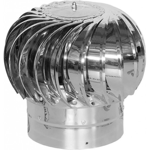 Турбодефлектор из нержавеющей стали TD-100