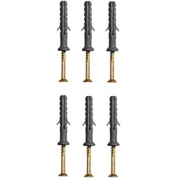 Дюбель-гвоздь Wave 6х40 мм гриб (100 шт в зип-локе)