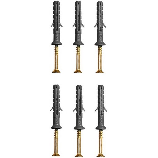 Дюбель-гвоздь Wave 6х40 мм гриб (100 шт в зип-локе)