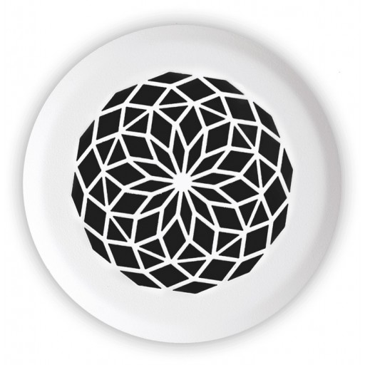 Вентиляционная решетка круглая металлическая Denovo Fresca